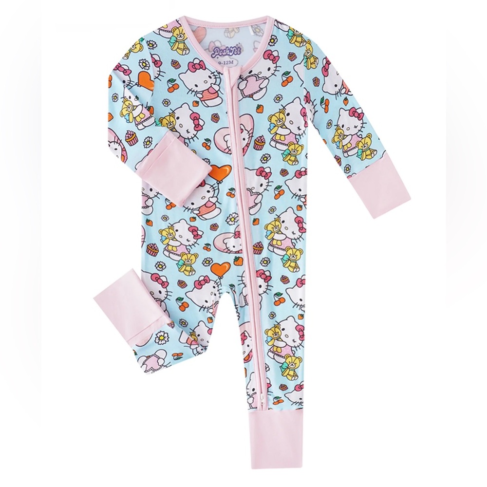 (NWT) Poshtot hello kitty bamboo convertible zippy
